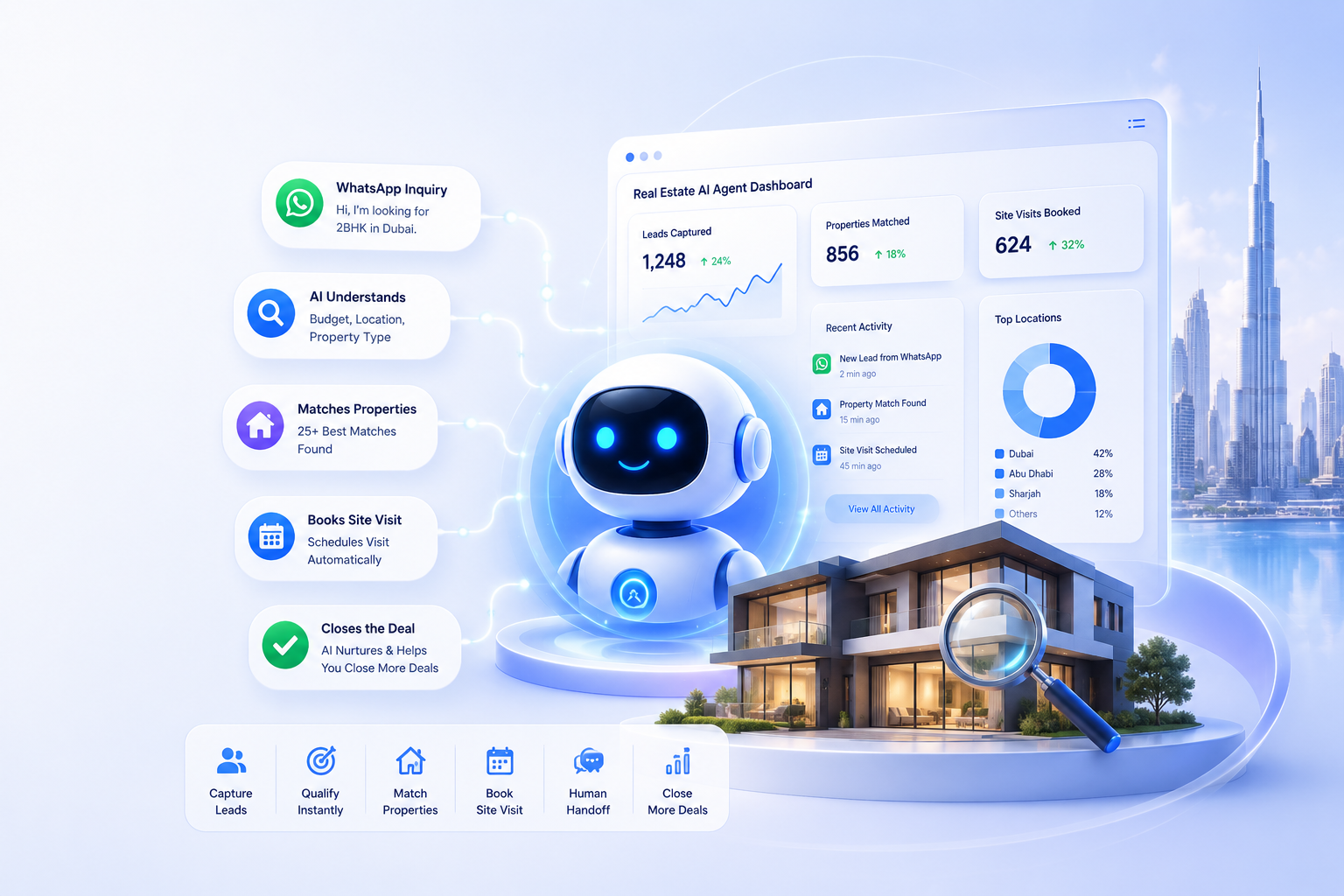 Real Estate AI Agent Dashboard